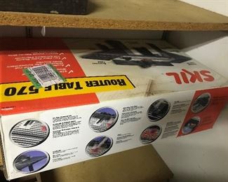 Skil Router Table 570 - $ 120.00