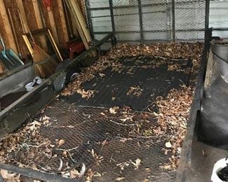 Leonard 5'4" x 10'5" Trailer $ 1,000 - one axle