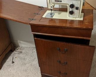 Sears Kenmore Sewing Machine with Built in Seat