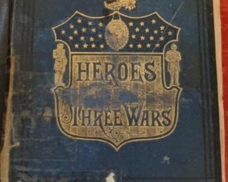 1879 "Heroes of Three Wars" by Captain Willard Glazier