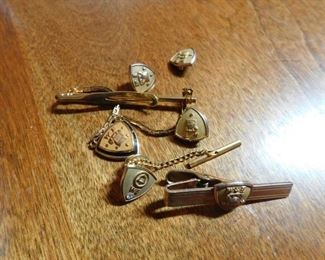 10K Gold Western Electric Service Pins