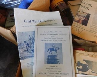 Civil War Paper Ephemera