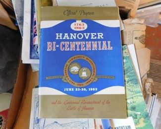 1963 Hanover, N.C. Bicentennial Program