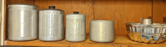 Aluminum Canister Set