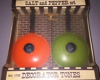 Salt and Pepper Shakers - Unopened