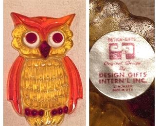 Design Gifts Acrylic Owl