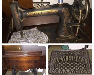 New Home Pedal Sewing Machine