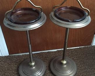 Old Standing Ashtrays