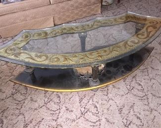 Retro Glass Coffee Table