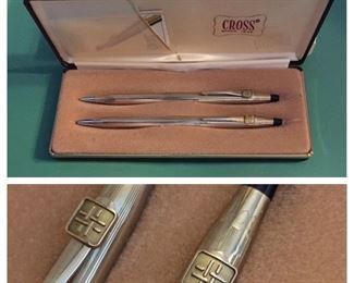 Cross Pen Set (Service Award - Burlington/Klopman Mills)