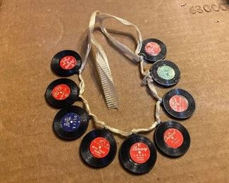 Vintage 45 Record Premium Charms