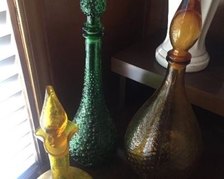 Italian Art Glass Decanters