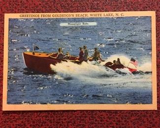 Post Card from Goldston's Beach, White Lake, NC