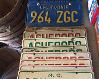 More License Plates/Tags