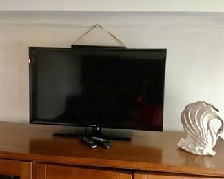 42" flat panel TV $60