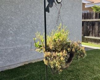 Plant & stand $12