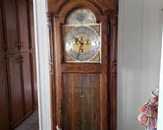 Grandfather Howard Miller Chime Clock
