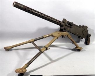 TNW US Government Model 1919 A4/A6 Machine Gun, Verona, OR, Cal .30 Semi Auto, Belt Fed, With Tri-Pod, SN#000101