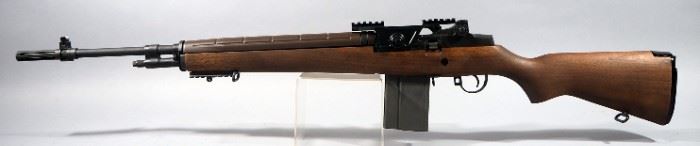 Springfield Armory US Rifle M1A .308 WIN/7.62x51 NATO Rifle SN# 311789, 3 Total Mags, Canvas Sling, Scope Rail, Bipod, In Original Hard Case