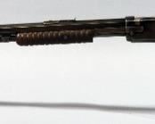 Winchester Model 90 .22 Short Pump Action Rifle SN# 848628, Octagonal Barrel, RDC Carved In Butt, No Butt Plate, Crack In Stock, In Gun Sleeve