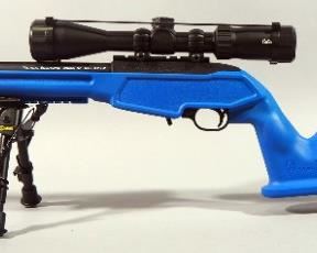Ruger Model 10/22 .22 LR Rifle SN# 824-79646, With Cabela's 3-9x40 Scope, Caldwell Bipod, Extendable Butt Stock