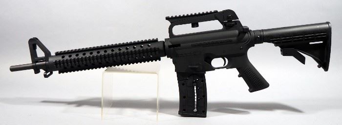 Mossberg Model 715T .22 LR Rifle SN# EM13892790, With Adjustable Butt Stock And Rear Sight
