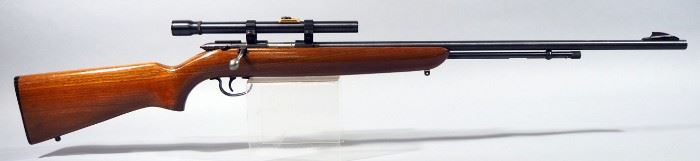 Remington Model 512-X Sportmaster .22 SLLR Bolt Action Rifle SN# LL47, With JC Higgins Scope