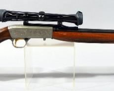 Belgium Browning .22 LR Carbine Rifle SN# Not Found, With Redfield 4x Scope