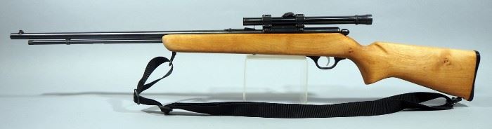 Marlin Model 81 .22 SLLR Bolt Action Rifle SN# Not Found, With Weaver B4 Scope