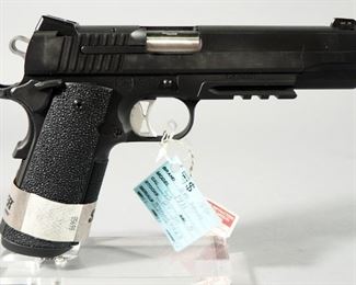 Sig Sauer Model 1911 .45 Auto Pistol SN# 54B059923, With 4 Total Mags, Extra Grips And Paperwork, In Original Hard Case