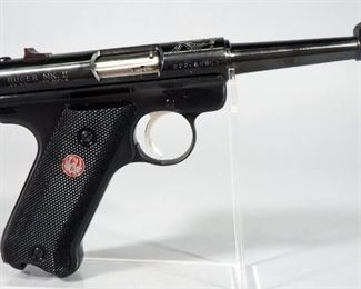 Ruger Mark II .22 LR Pistol SN# 222-69853, 50 Year Commemorative, With 3 Total Mags, In Original Hard Case