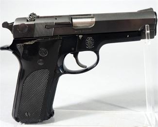 Smith & Wesson Model 59 9mm Pistol SN# A349955, With 4 Total Mags, In Hard Case