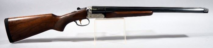 E. R. Amantino / Stoeger STF 3000 Coach Gun 12 ga Side-By-Side Shotgun SN# Not Found, 18"Bbl, Brass Trigger, In Soft Case