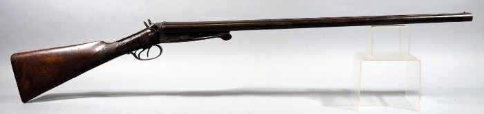 12 ga Side-By-Side Shotgun SN# 5645, With Hinged Break