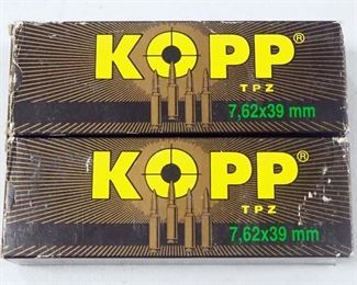 Kopp 7.62 x 39mm Ammo Approx 40 Rds