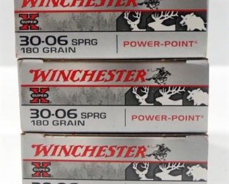 Winchester 30-06 SPRG Ammo Approx 60 Rds