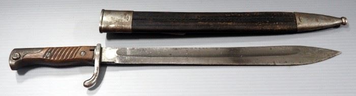 Weyersberg Kirschbaum & Cle Solingen Bayonet, 14.5" Blade, In Scabbard