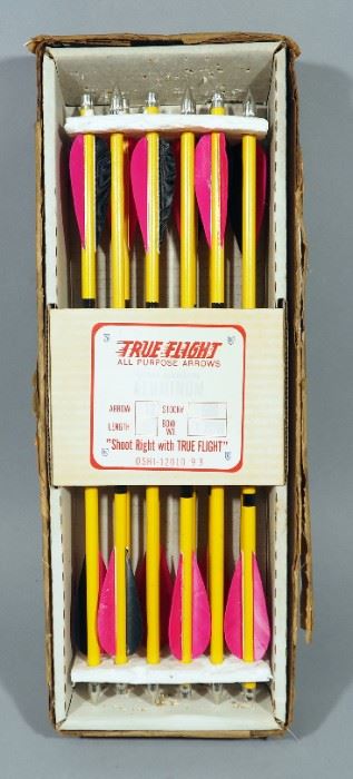True Flight 15" Aluminum Arrows, Qty 12