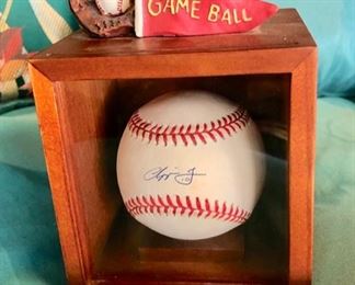 Autographed Chipper Jones (Atlanta Braves) Baseball with Certificate of Authenticity 