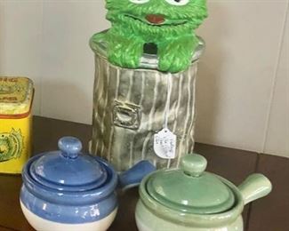 MCM "The Grouch" Ceramic Cookie Jar