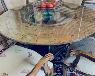 Close up of table top.