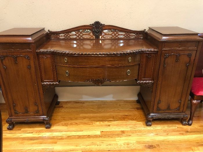 Large Chippendale Sideboard