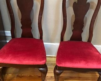 Set of 4 Queen Anne Chairs