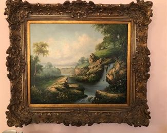 Oil on Canvas Painting