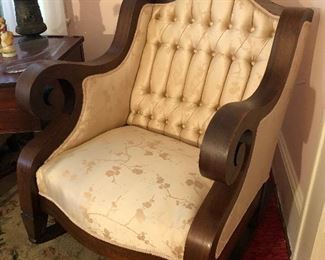 Empire Revival Parlor Rocker