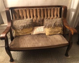 Empire Revival Sofa (part of a 3 piece set)