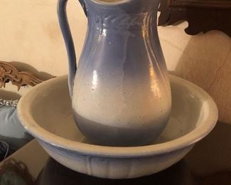 Bowl and Pitcher