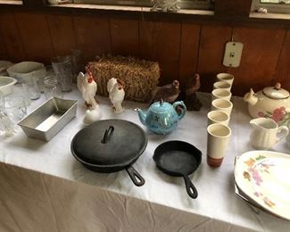 More Items to include Cast Iron