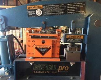 Metalpro ironworker 4000