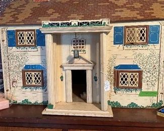 Large vintage doll house